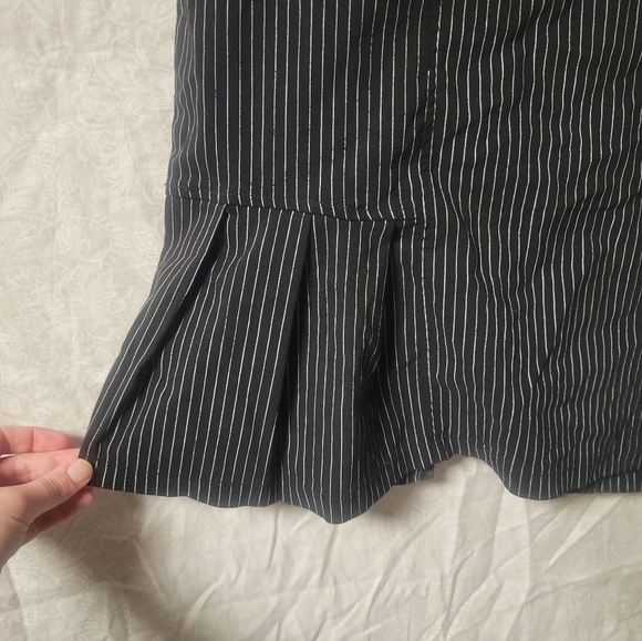 Serious corporate goth pencil skirt vintage authentic y2k hot topic - Picture 7 of 7